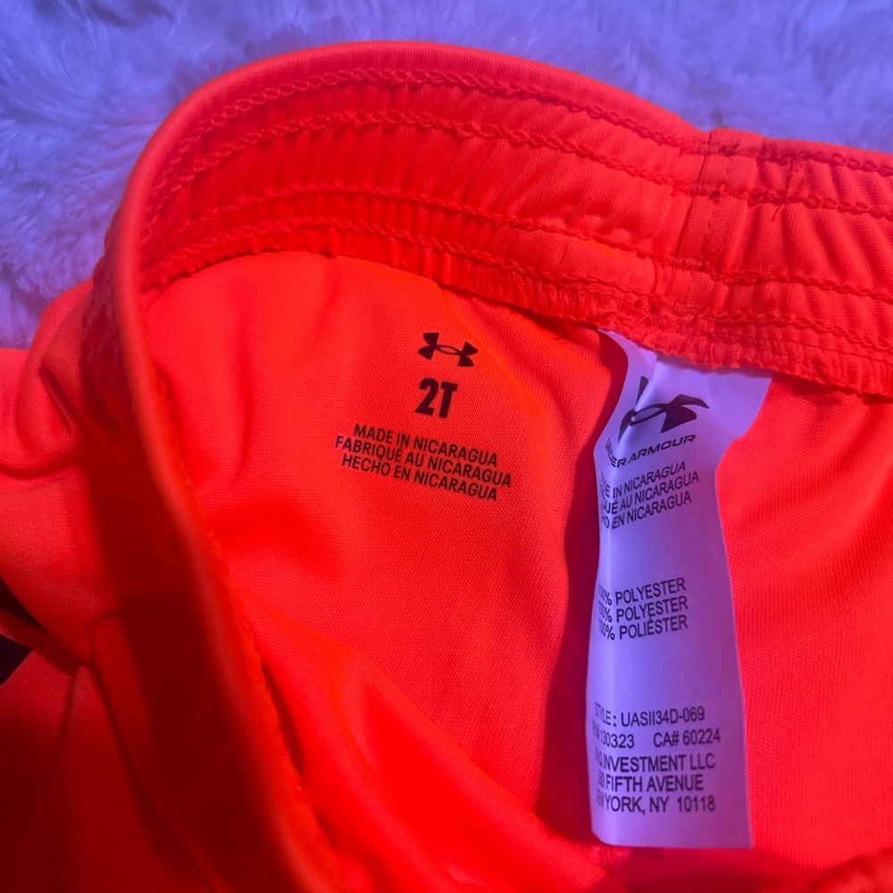 NWT Under Armour Boys Camo T-Shirt & Orange Shorts Matching Set | Size 2T - Picture 8 of 8